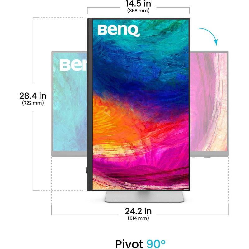Benq PD2730S 27 colių IPS 16:9 monitorius
