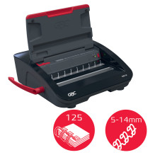 GBC WireBind WB15E Wire Binding Machine black / silver / red GBC WireBind WB15E Wire Binding Machine black / silver / red