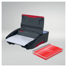 GBC WireBind WB15E Wire Binding Machine black / silver / red GBC WireBind WB15E Wire Binding Machine black / silver / red