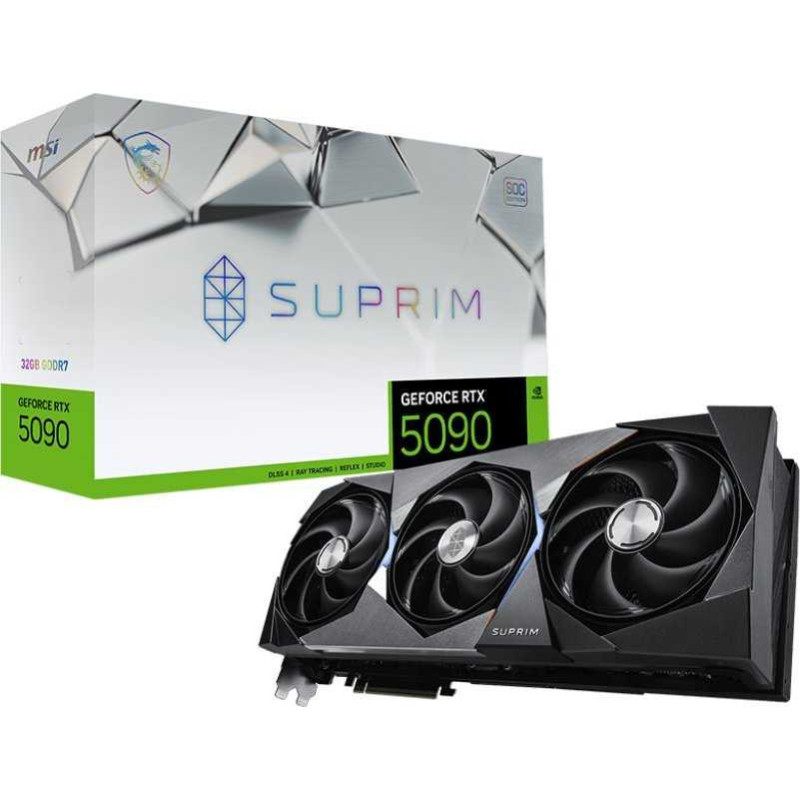 MSI GeForce RTX 5090 Supreme SoC 32GB GDDR7 512bit