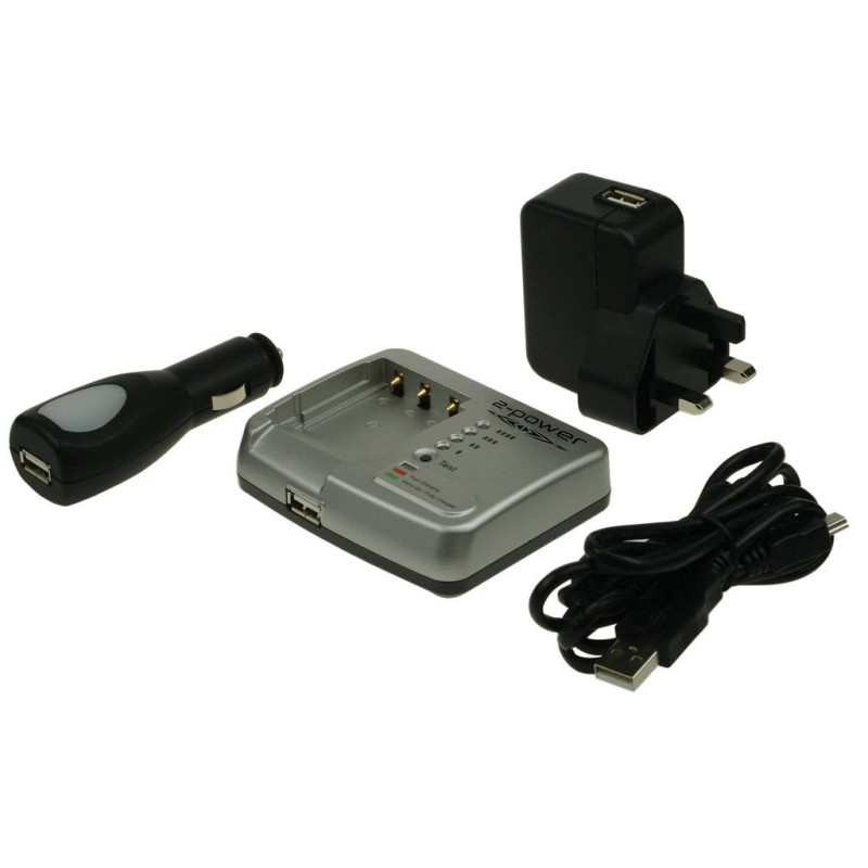 Duracell 2-Power DRCLPE6NH charger for camera batteries / USB power supply