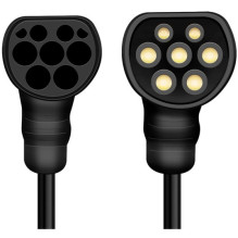 LogiLink Elektroauto Ladekabel / electric car charging cable Typ 2 Spiral 22kW 3P 32A 5m Black + Tasche LogiLink Elektroauto Ladekabel / electric car charging cable Typ 2 Spiral 22kW 3P 32A 5m Black + Tasche