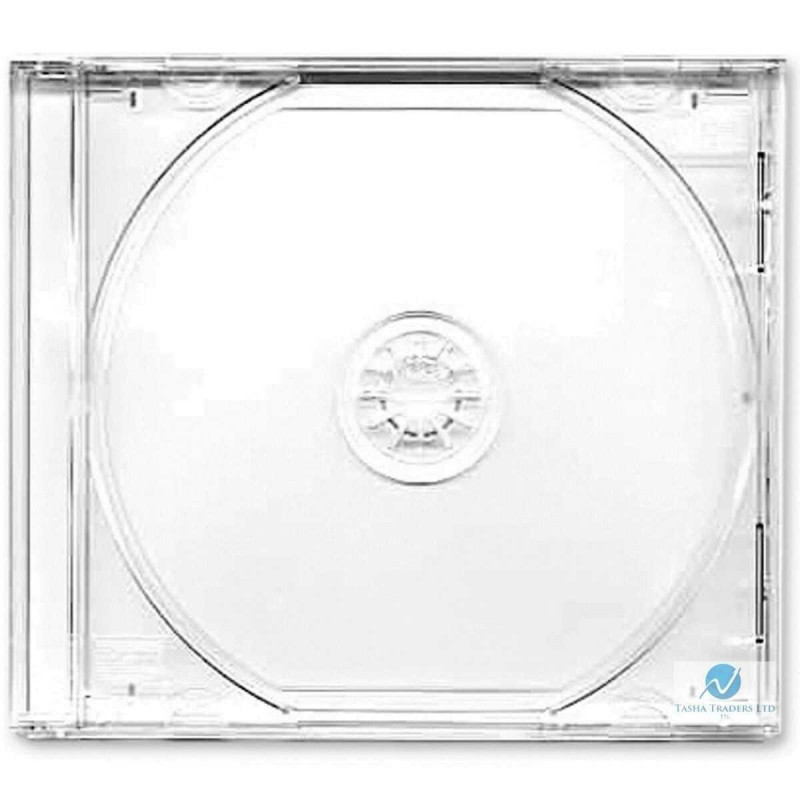 Omega CD Box Jewel transparent
