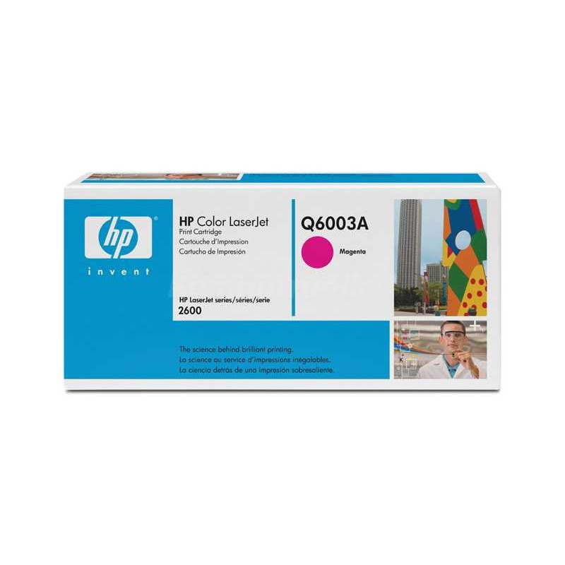 HP 124A rausvai raudona Q6003A