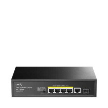 CUDY GS1005PTS1 tinklo komutatorius Gigabit Ethernet PoE Juodas