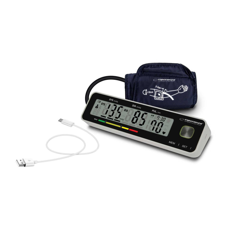 Esperanza Upper arm blood pressure monitor ECB009