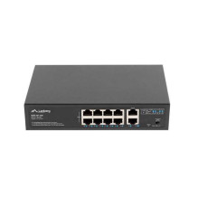 Lanberg PoE Switch 19inch 10-port 100MB
