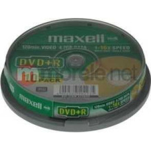MAXELL DVD+R 4.7GB 16x Cake 10pcs
