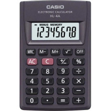 CASIO HL-4A-B 56x87mm Black