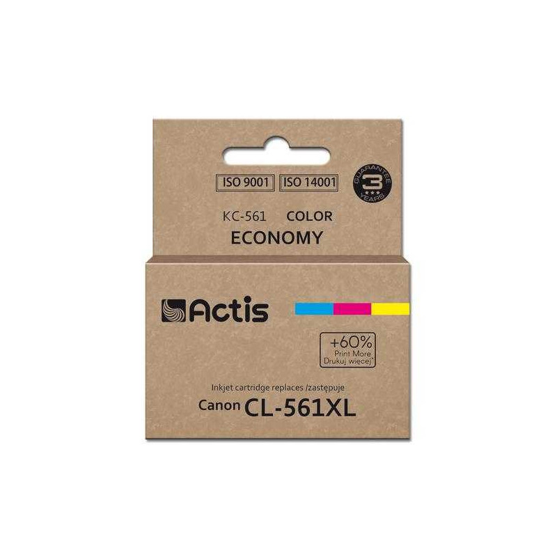 Actis KC-561 cyan, magenta, yellow (CL-561XL)