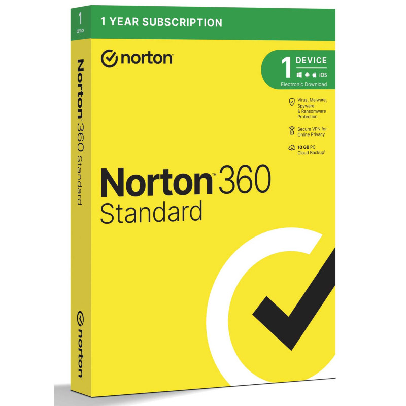 NORTON 360 Standard Anti-Virus 1PC 1Y