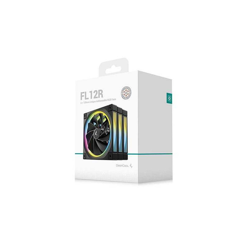 Deepcool Case fan FL12R reverse black 3x120mm