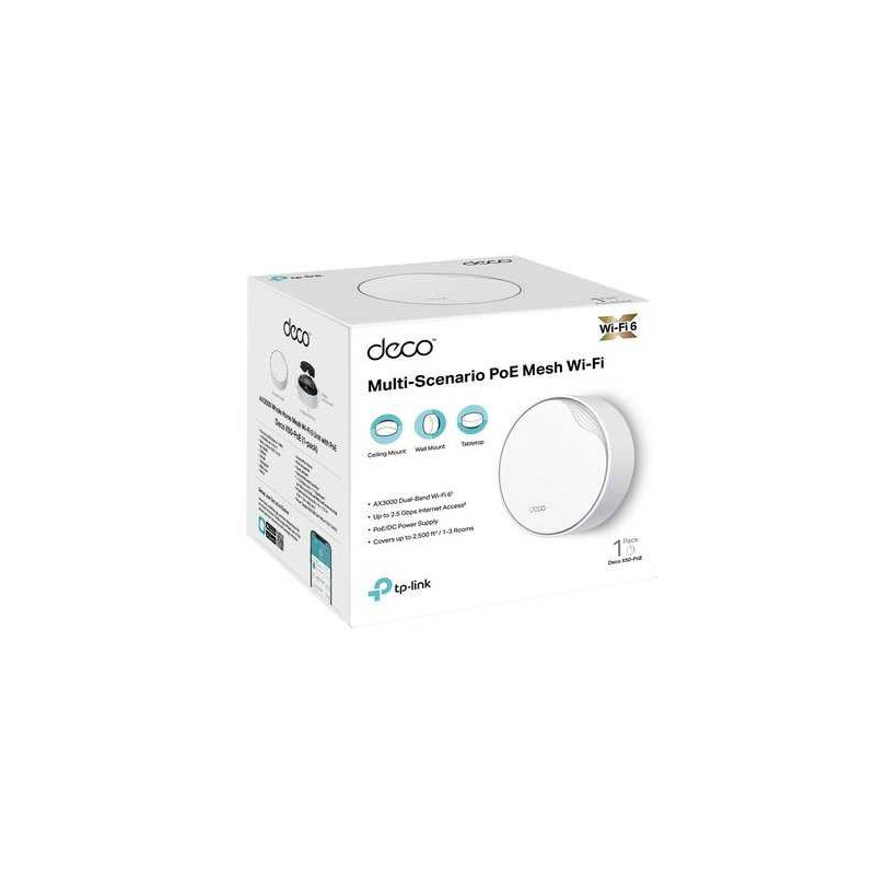 TP-Link WRL Deco X50-PoE AX3000 viso namo tinklelio Wi-Fi 6