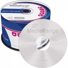 MediaRange CD-R 700MB 80 min. 52x (Cake 50)