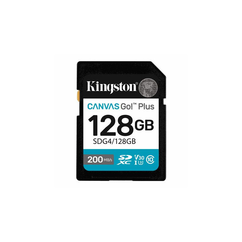 „Kingston Canvas Go! Plus“ SDG4 / 128 GB