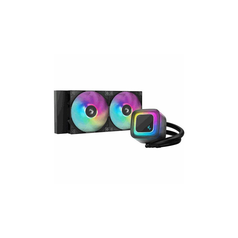 Deepcool LE240 V2 120mm Liquid Cooler Black R-LE240-BKAMMC-G-2