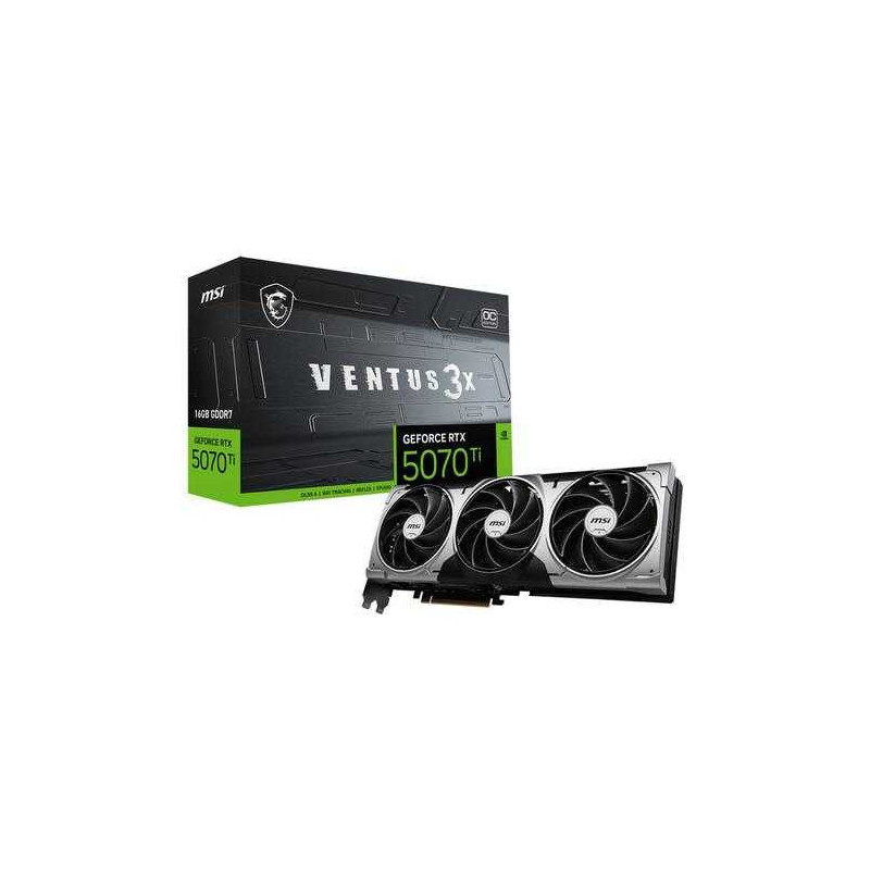 MSI GeForce RTX 5070 Ti VENTUS 3X OC 16 GB GDDR7 256bit