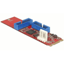DELOCK 62843 M.2 Key B + M...