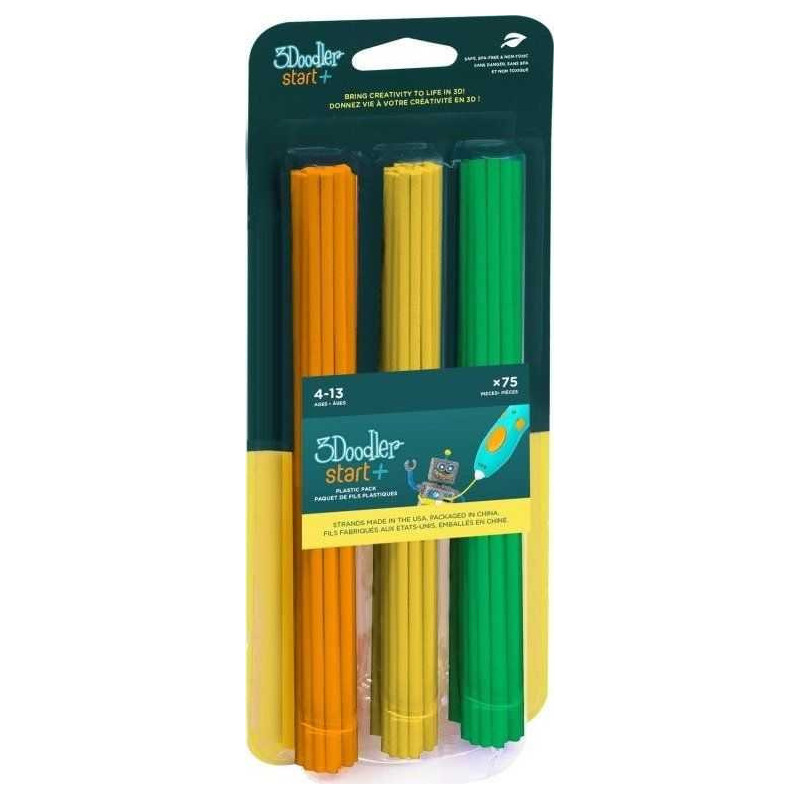 3Doodler Start Filament Eco 2.5mm 75 pcs 3DS-ECO-MIX2-75
