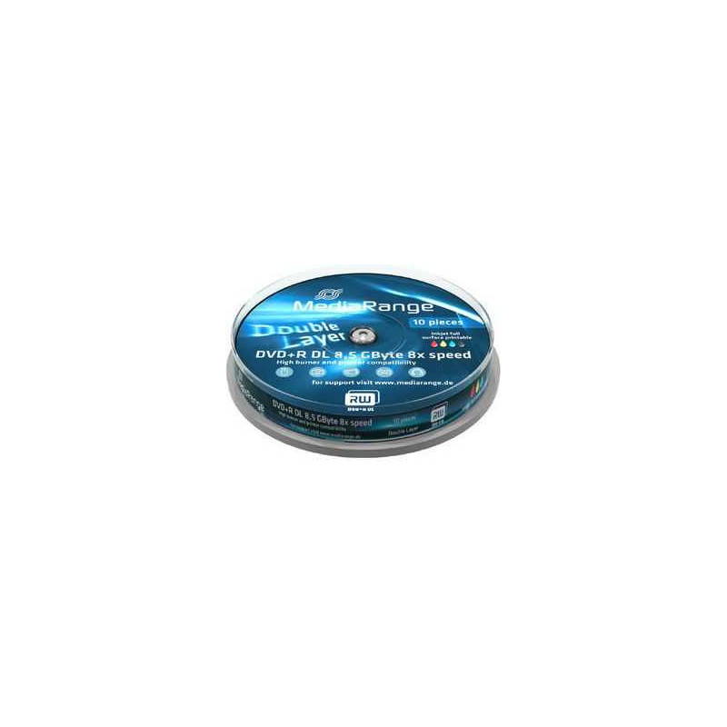 MediaRange MR468 DVD+DL 8X 8.5GB 10pcs