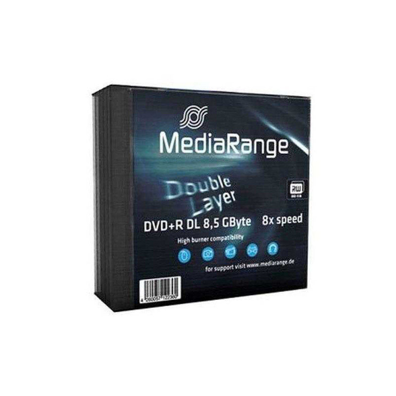 MediaRange MR465 DVD+R DL 8.5 GB 5cps