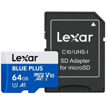 Lexar Micro SDXC 64GB Class...