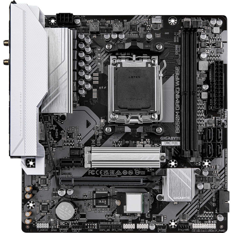 „Gigabyte B650M Gaming WIFI6E“ (1.2 versija)