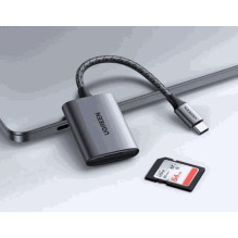 Ugreen CM401 USB-C pilkas