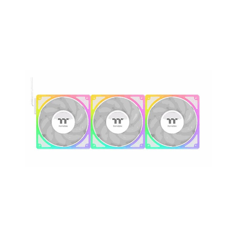 Thermaltake TOUGHFAN EX 120mm ARGB Sync White Case Fan CL-F211-PL12SW-A 3Pack