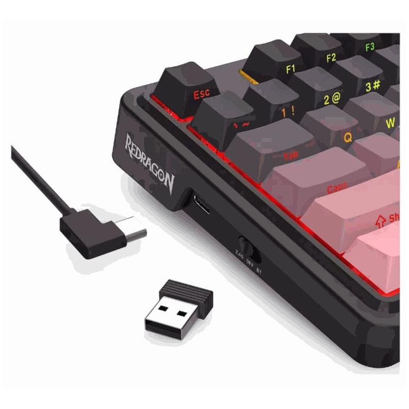 Redragon K728SP-RGB-PRO Antonium PRO EN Black