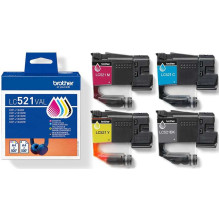 Brother LC521VAL Value Pack...