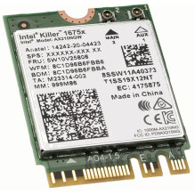 Intel Killer Wi-Fi 6E AX1675