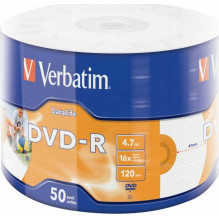 Verbatim DVD-R 4.7GB x16 50pcs