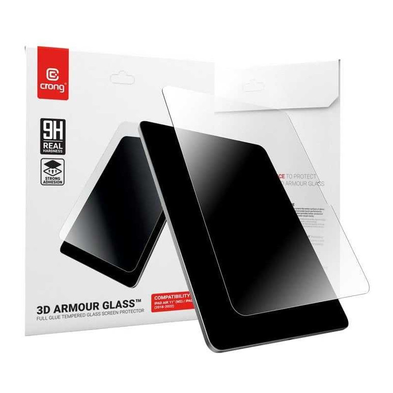 Crong 3D Armor Glass iPad Air 11" 2025 / Air 11" 2024 / Pro 11" 2022-2018