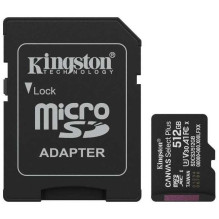 „Kingston“ 512 GB „Canvas Select Plus“ microSDXC U3 V30 UHS-I SDCS3 / 512 GB atmintis „Kingston“ 512 GB „Canvas Select Plus“ microSDXC U3 V30 UHS-I SDCS3 / 512 GB atmintis