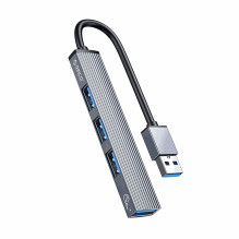 Orico Hub AH-A13 USB-A pilkas