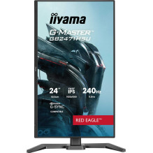 „Iiyama G-Master GB2471HSU-B1 Red Eagle“ 23,8 colio greitas IPS 16:9 vaizdo formatas