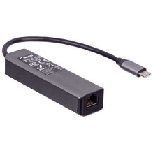 Akyga Hub AK-AD-66 USB-C Grey