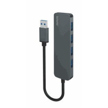 Savio Hub AK-53 4in1 USB-A...