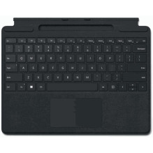 Microsoft Surface Pro Cover Keyboard + Stylus (DE) Black