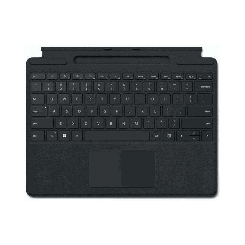 Microsoft Surface Pro Cover Keyboard + Stylus (DE) Black