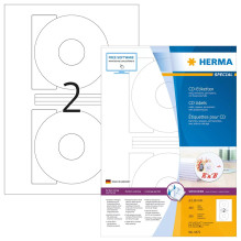CD uzlīmes HERMA A4 Ø 116...