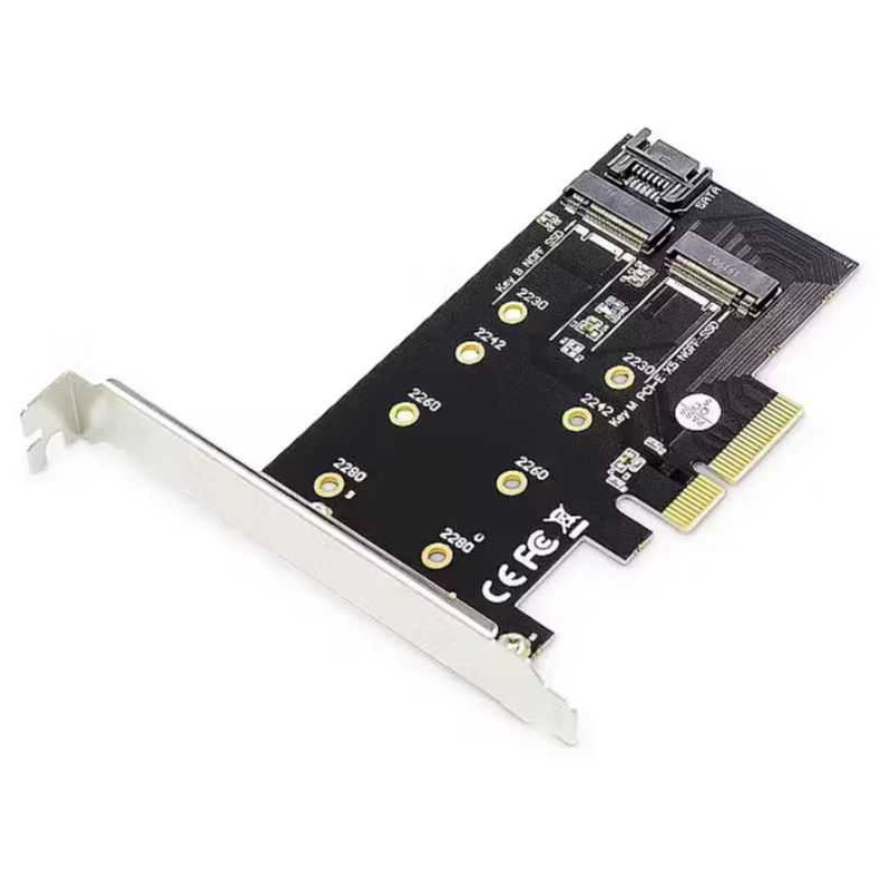DIGITUS M.2 NGFF / NVMe SSD PCI Express 3.0 (x4) Add-On Card