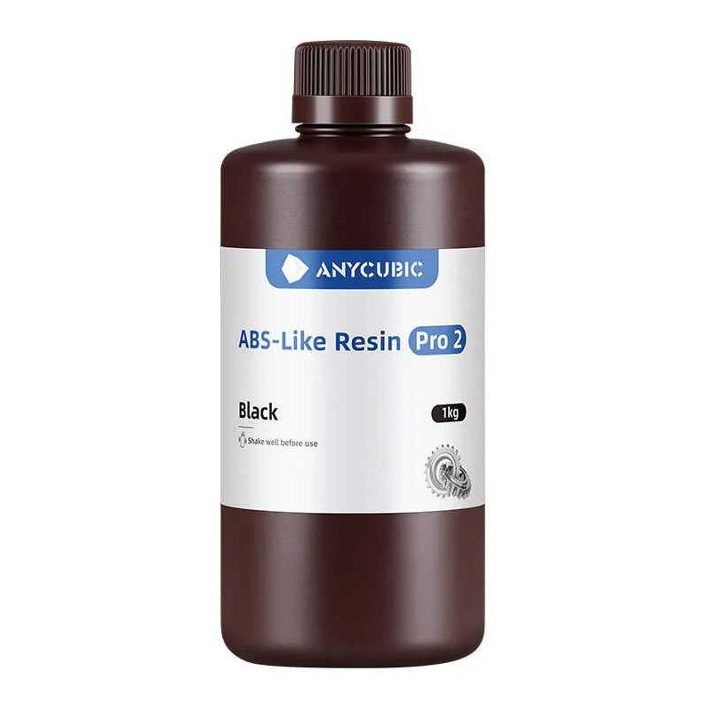 „Anycubic“ ABS tipo derva „Pro 2“ juoda, 1 kg