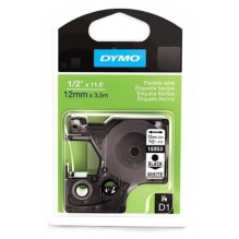 Dymo Etikečių juosta D1 S0718040 Juoda ant balto