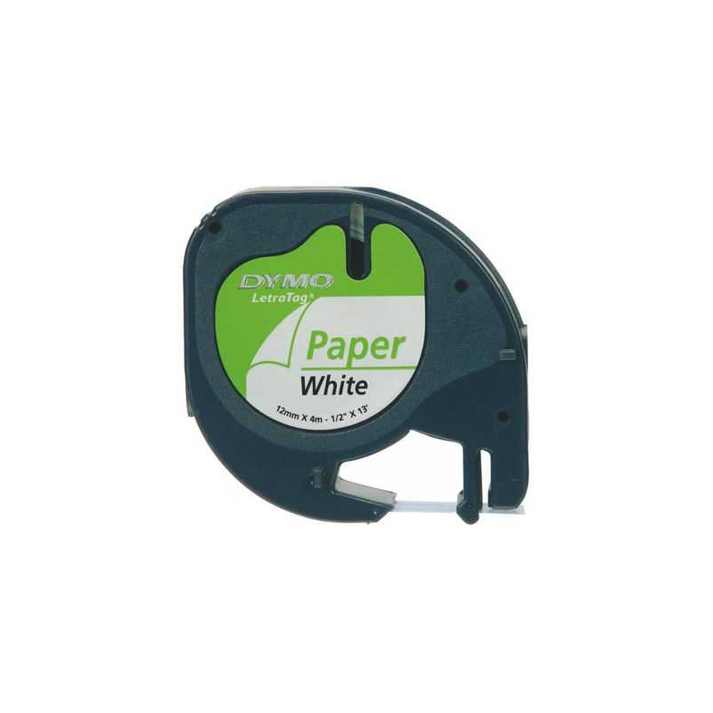 Dymo Label Tape LT S0721510 Black on White
