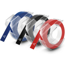 Dymo 3D embossed tape...
