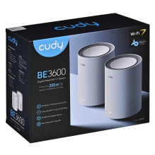 CUDY M3600 White 2pcs