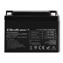 Qoltec AGM 12V 24Ah