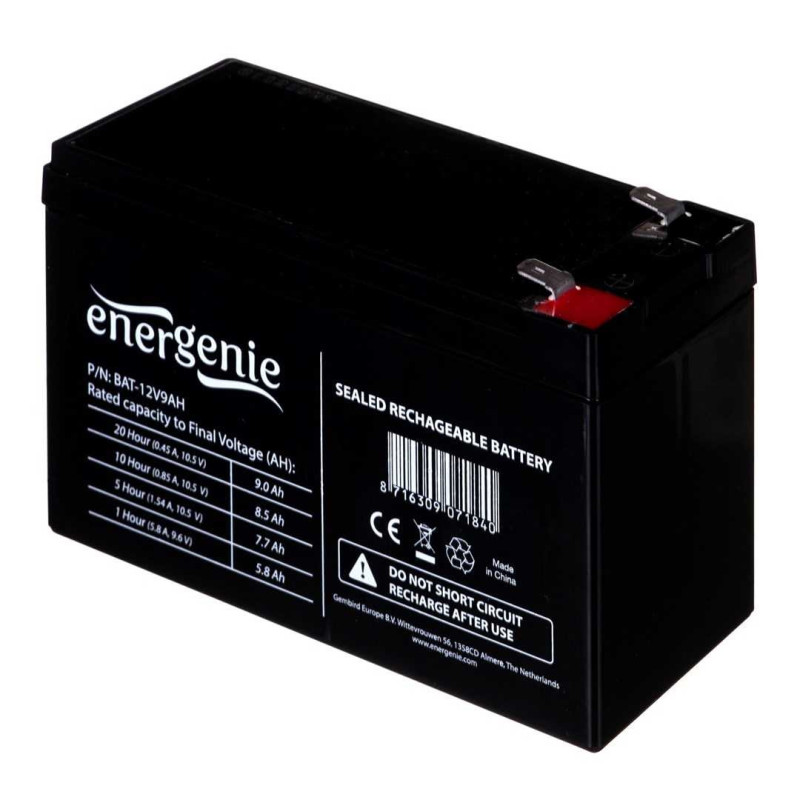 Gembird BAT-12V9AH Black